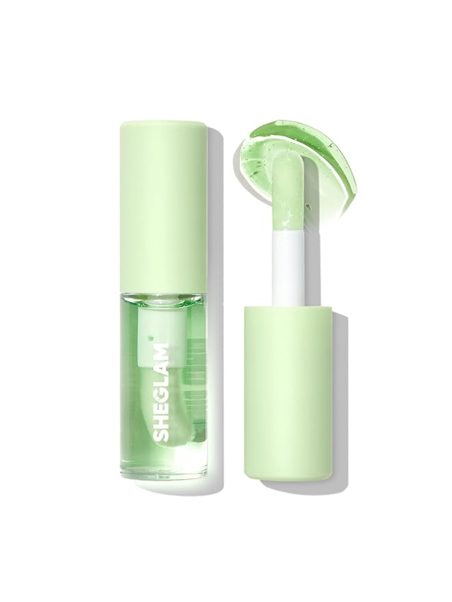 SHEGLAM Jelly Wow Hydrating Non-Sticky Lip Oil Green Apple Envy