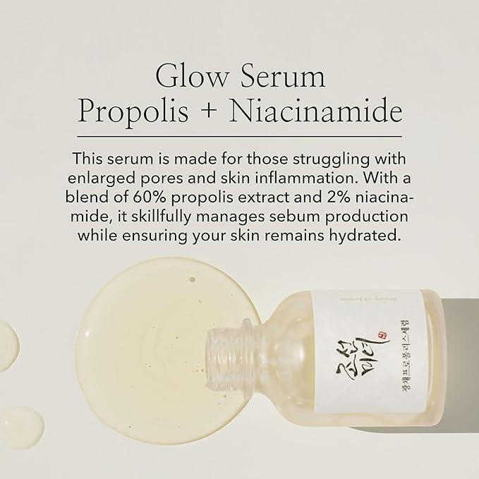 Beauty of Joseon Glow Serum Propolis and Niacinamide Hydrating Facial Moisturizer