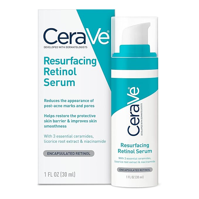 CeraVe Resurfacing Retinol Serum For Post Acne Marks