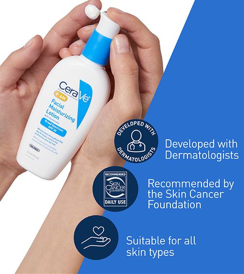 CeraVe AM Facial Moisturizing Lotion SPF 30